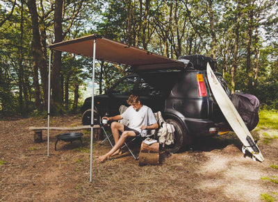 Portabler Camping-Ofen mit Sichtfenster "Stanley"