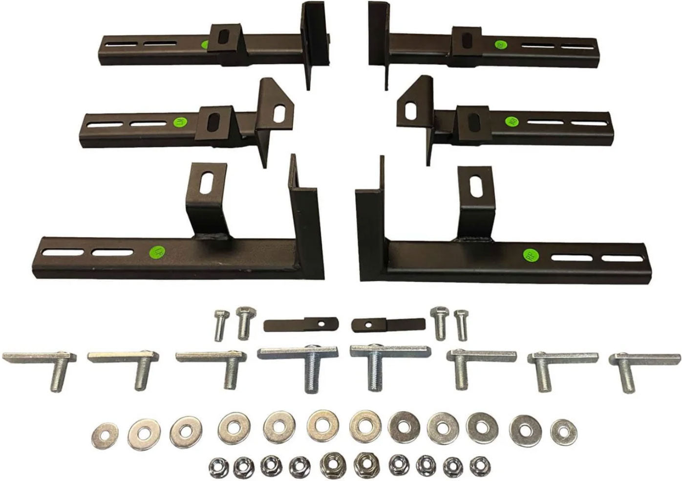 VW T5 Bj. 09-15 Langer RS Trittbretter "Gator Schwarz"