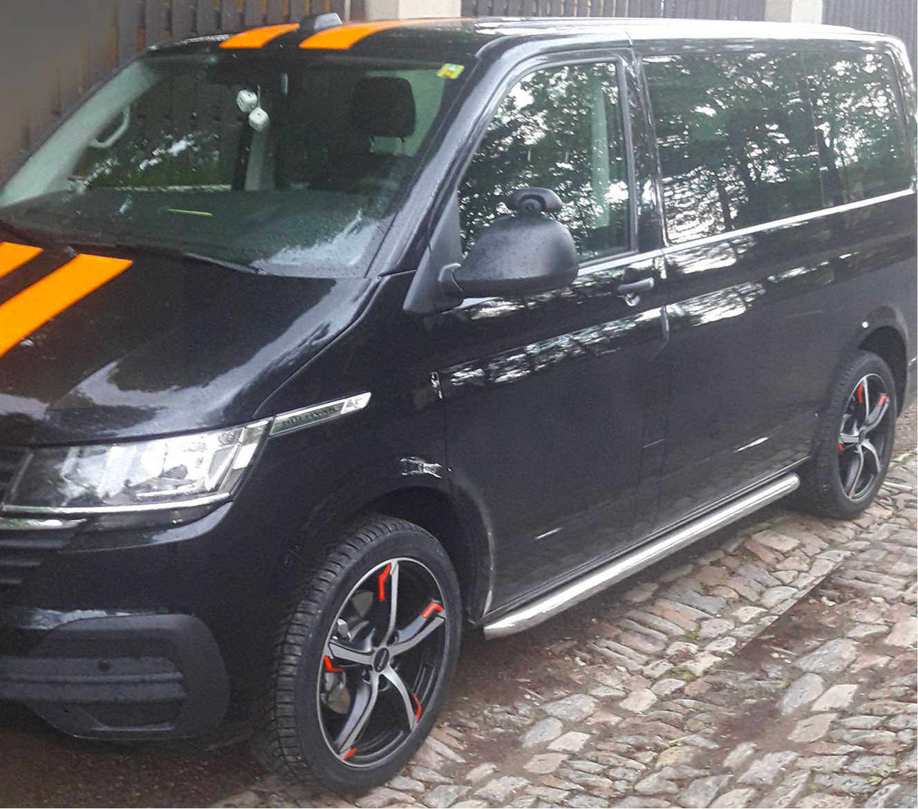 Mercedes Vito / Viano ab Bj. 14 (447)  Edelstahl Schwellerrohre "Sport" 64mm