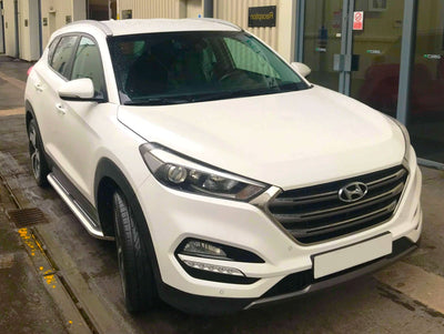 Hyundai Tucson ab Bj. 21 Trittbretter "Premier" - Direct 4x4 Autozubehör