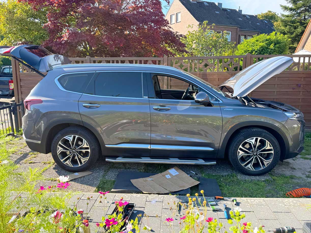Hyundai Santa Fe Bj. 18-20 Pre-Facelift Trittbretter "Suburban"