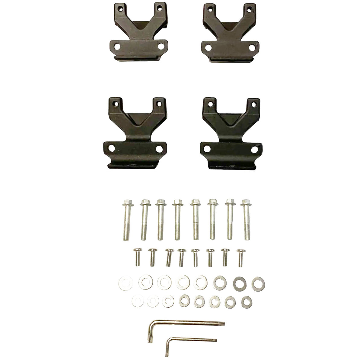 Land Rover Defender 90 ab Bj. 21 schwarze Schwellerrohre - Direct 4x4 Autozubehör