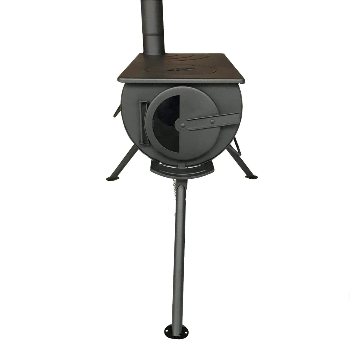 Portabler Camping-Ofen mit Sichtfenster "Panama" - Direct 4x4 Autozubehör