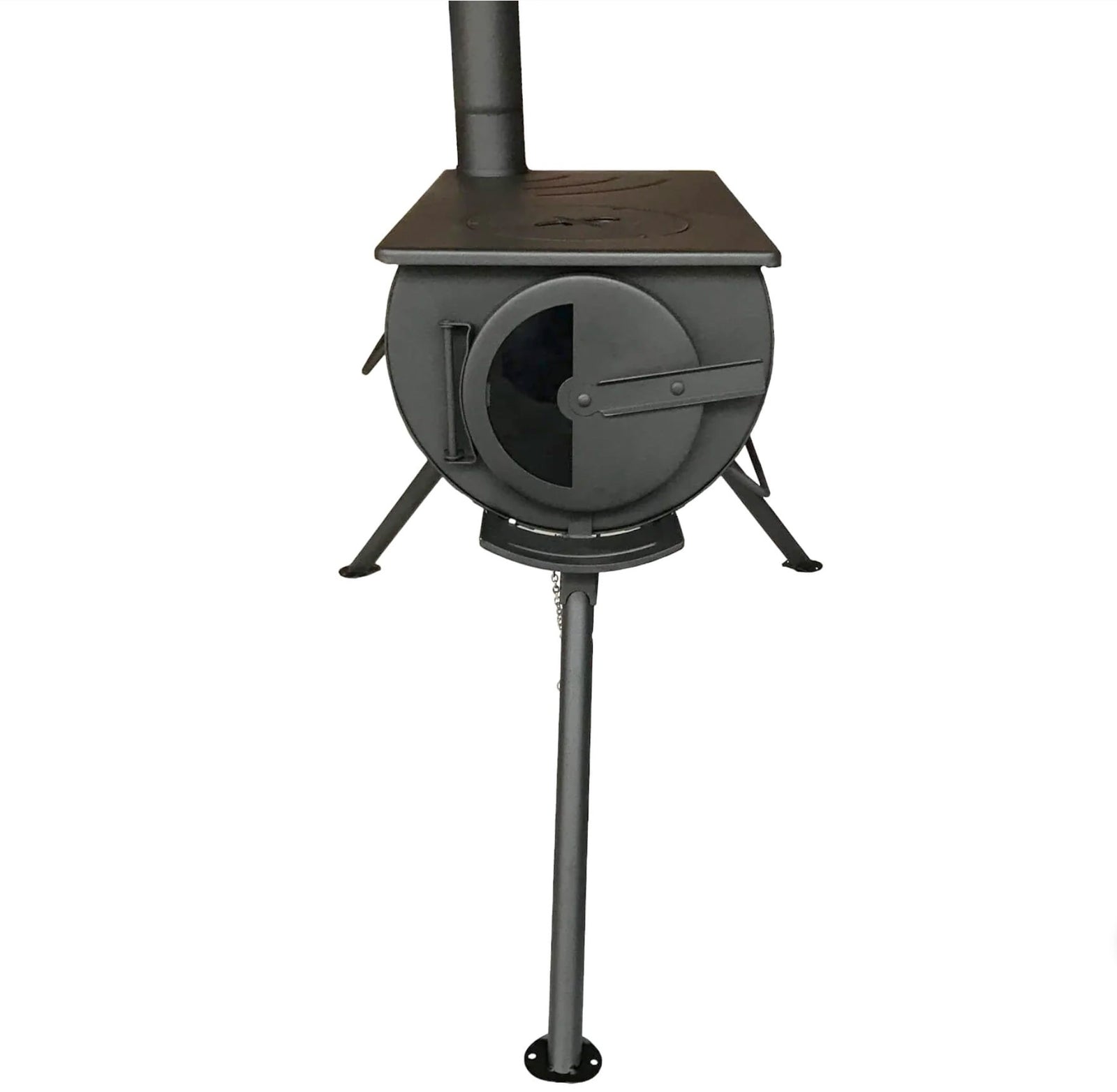 Portabler Camping-Ofen mit Sichtfenster "Panama" - Direct 4x4 Autozubehör