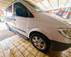 Mercedes Vito Viano Bj. 04-14 Schwarze Schwellerrohre - Direct 4x4 Autozubehör