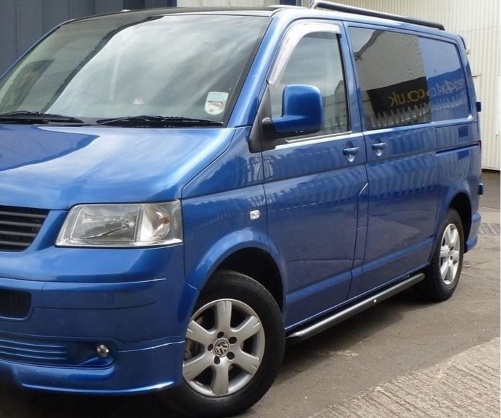 Mercedes Vito / Viano ab Bj. 14 (447) Schwarze Schwellerrohre "Sport" 64mm