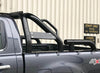 Pick-Up Edelstahl Überrollbügel 76mm in Schwarz "Challenger" - Direct 4x4 Autozubehör