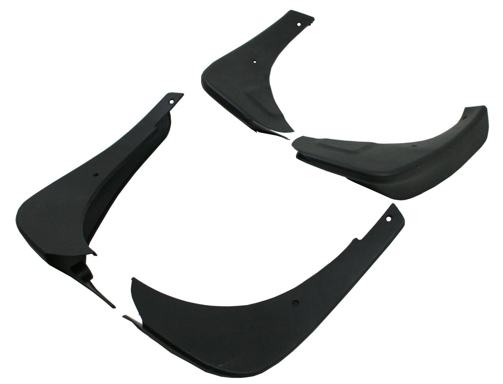 Nissan Qashqai 2007-2013 Mud Flaps ABS Plastic Set of Four - Direct 4x4 Autozubehör