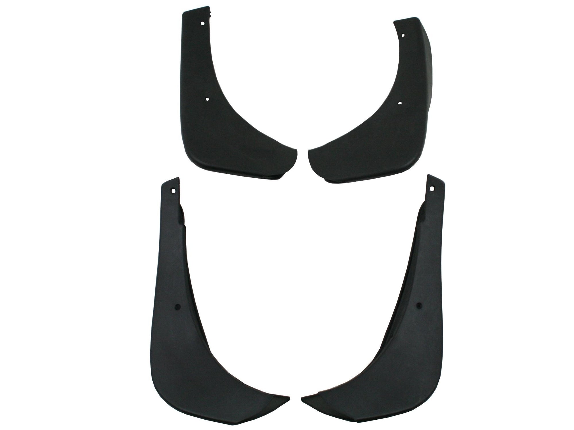 Nissan Qashqai 2007-2013 Mud Flaps ABS Plastic Set of Four - Direct 4x4 Autozubehör