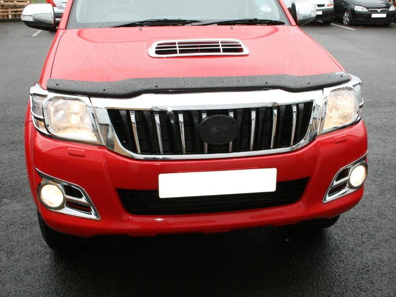 Toyota Hilux Bj. 12-15 Kühlergrill Blende Chrom/ Schwarz - Direct 4x4 Autozubehör