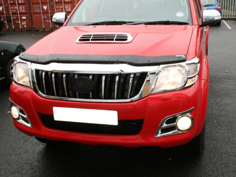Toyota Hilux Bj. 12-15 Kühlergrill Blende Chrom/ Schwarz - Direct 4x4 Autozubehör