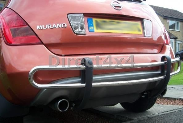 Nissan Murano Bj. 03-08 Edelstahl Heck-Rammschutz - Direct 4x4 Autozubehör