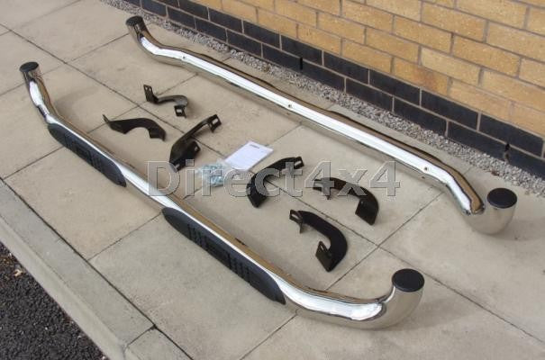 Toyota Land Cruiser 5-Türer J15 ab Bj. 10 Edelstahl Schwellerrohre - Direct 4x4 Autozubehör