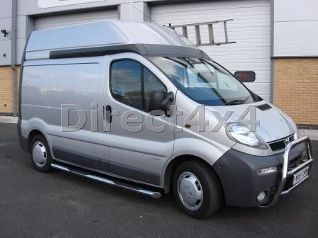 Opel Vivaro A Bj. 01-14 KRS Edelstahl Schwellerrohre - Direct 4x4 Autozubehör