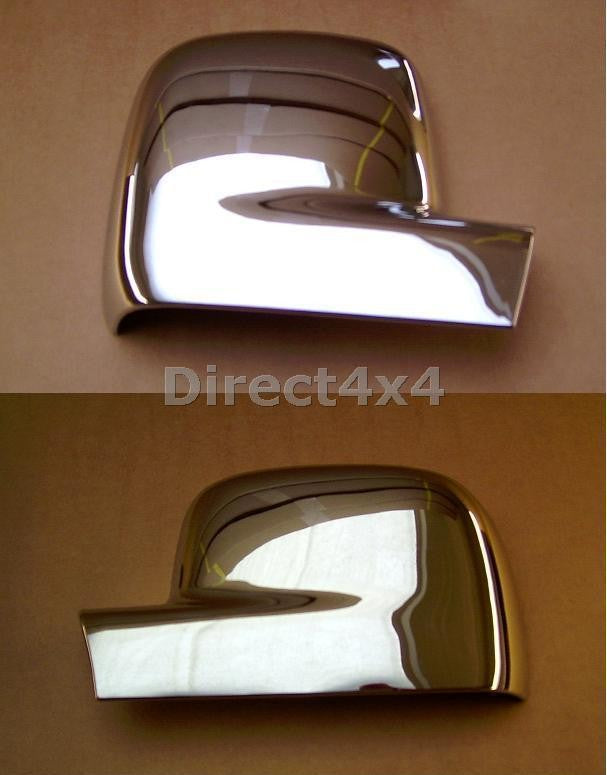 Verchromte Seitenspiegel Cover - Direct 4x4 Autozubehör