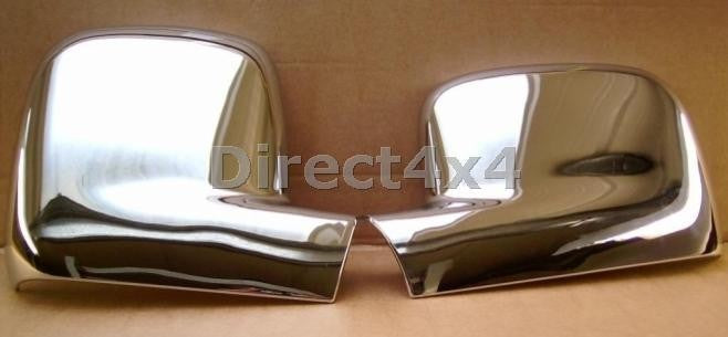 Verchromte Seitenspiegel Cover - Direct 4x4 Autozubehör