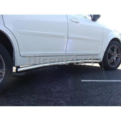 Volvo XC90 Bj. 02-14 Edelstahl Schwellerrohre - Direct 4x4 Autozubehör