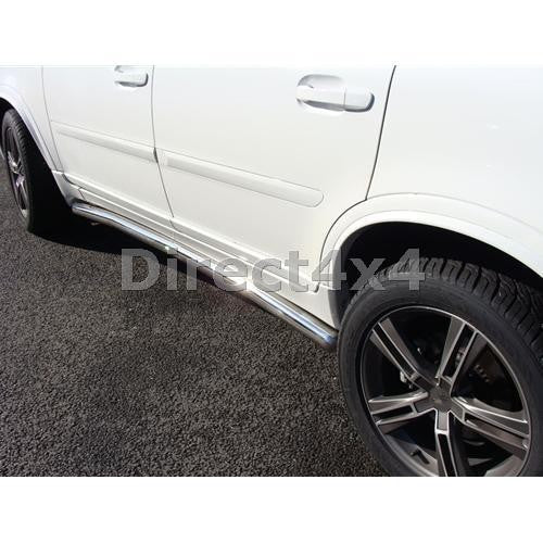 Volvo XC90 Bj. 02-14 Edelstahl Schwellerrohre - Direct 4x4 Autozubehör