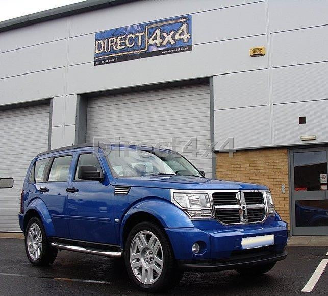 Jeep Cherokee Bj. 08-14 Edelstahl Schwellerrohre - Direct 4x4 Autozubehör