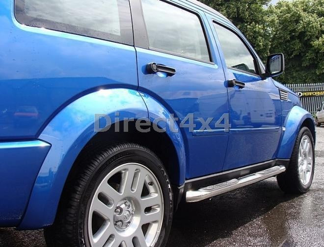 Jeep Cherokee Bj. 08-14 Edelstahl Schwellerrohre - Direct 4x4 Autozubehör