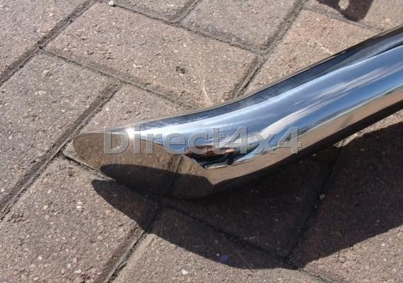 Nissan Murano ab Bj. 09 Edelstahl Heck-Rammschutz - Direct 4x4 Autozubehör