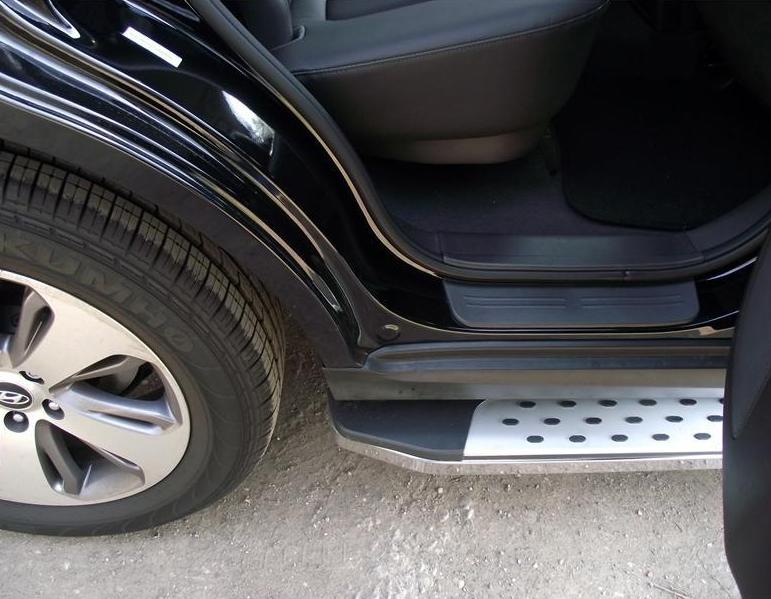 Hyundai Santa Fe Bj.10-12 Trittbretter "Freedom" - Direct 4x4 Autozubehör