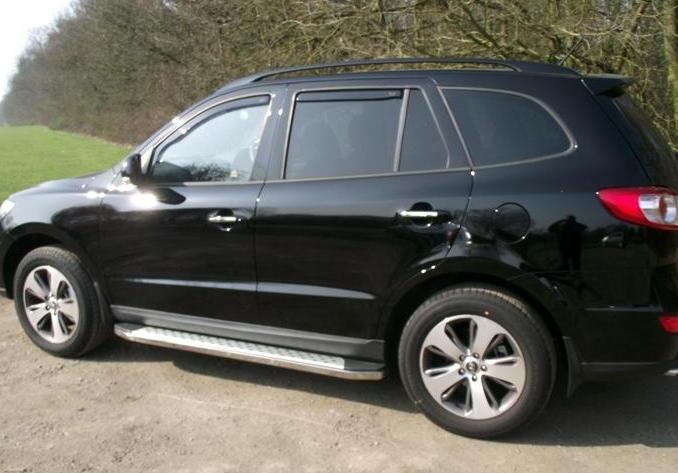 Hyundai Santa Fe Bj.10-12 Trittbretter "Freedom" - Direct 4x4 Autozubehör