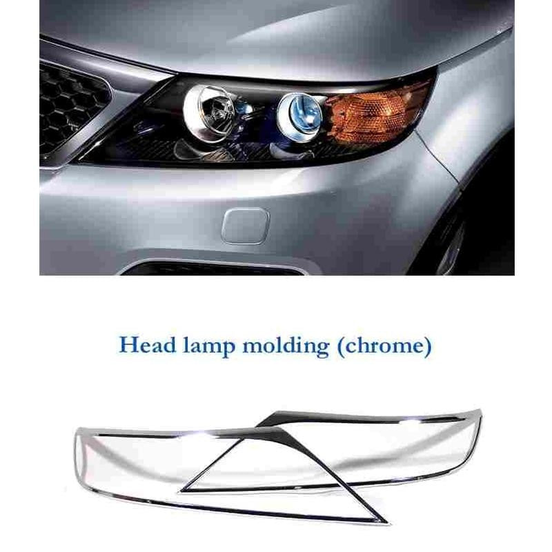 Kia Sorento Bj. 10-12 Scheinwerfer Chrom Cover - Direct 4x4 Autozubehör