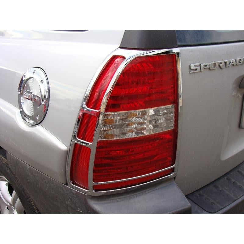 KIA Sportage Bj. 04-10 Tankdeckel Chrom Cover - Direct 4x4 Autozubehör
