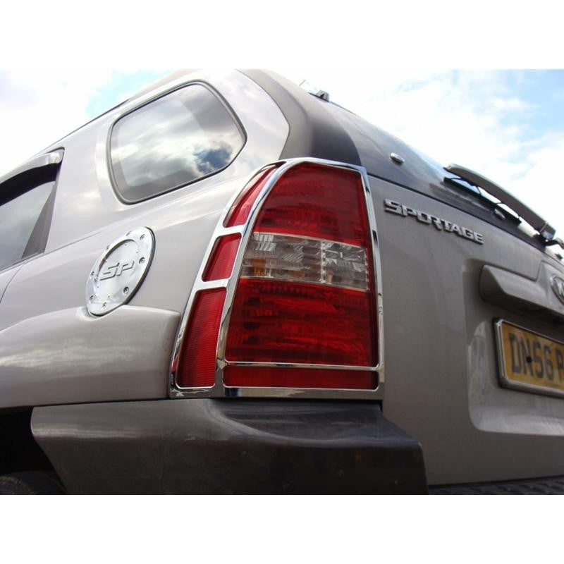 KIA Sportage Bj. 04-10 Tankdeckel Chrom Cover - Direct 4x4 Autozubehör