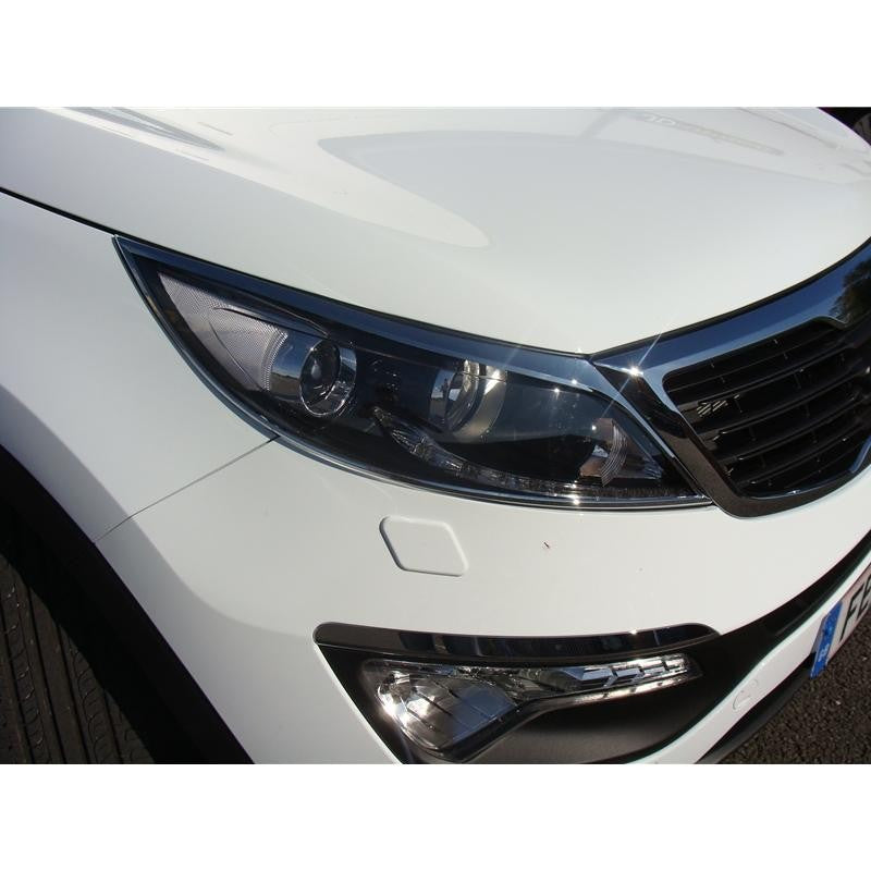 KIA Sportage Bj. 10-15 Scheinwerfer Chrom Cover - Direct 4x4 Autozubehör