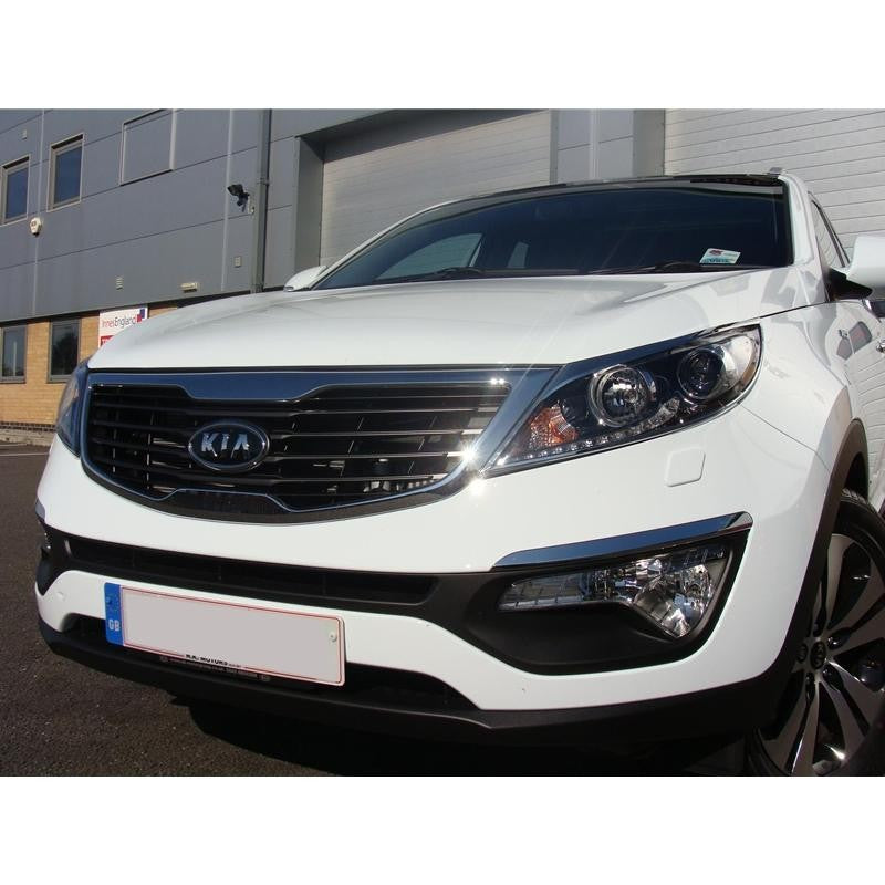 KIA Sportage Bj. 10-15 Scheinwerfer Chrom Cover - Direct 4x4 Autozubehör
