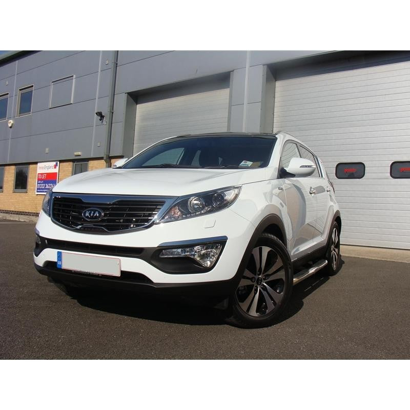 KIA Sportage Bj. 10-15 Scheinwerfer Chrom Cover - Direct 4x4 Autozubehör