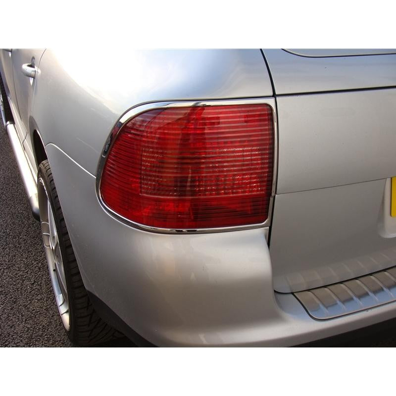 Porsche Cayenne Bj. 02-07 Rücklicht Chrom Cover - Direct 4x4 Autozubehör