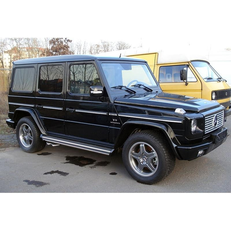 Mercedes G-Klasse Edelstahl Trittbretter "OE Style" - Direct 4x4 Autozubehör