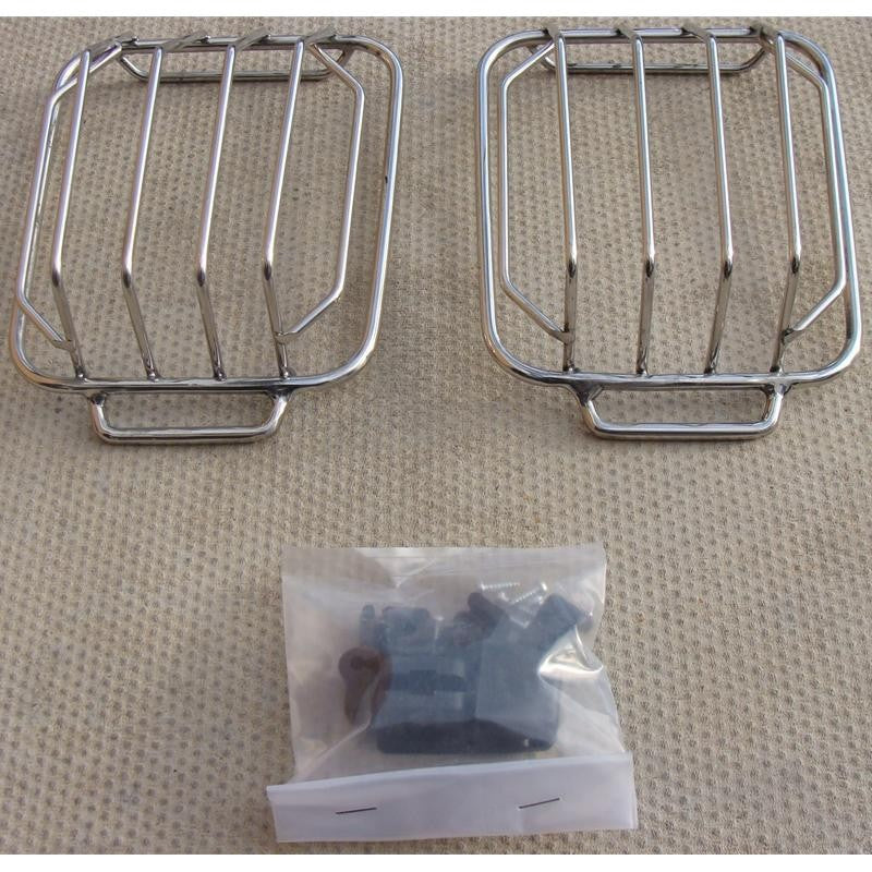 Mercedes G Klasse Edelstahl Seitenlicht Schutzgitter - Direct 4x4 Autozubehör