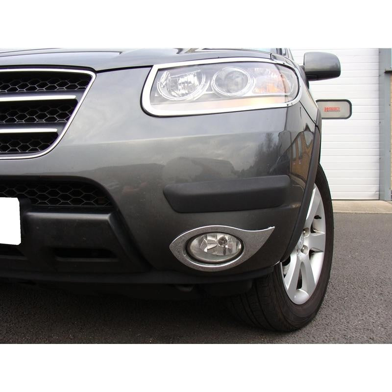 Hyundai Santa Fe Bj. 06-10 Front Nebelscheinwerfer Chrom Blende - Direct 4x4 Autozubehör