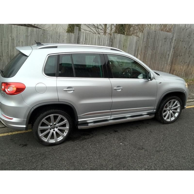 VW Tiguan Allspace ab Bj. 17 Trittbretter "Suburban" - Direct 4x4 Autozubehör