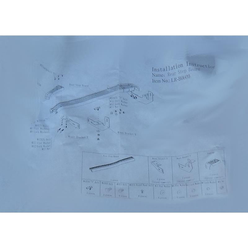 Land Rover Discovery 3 & 4 Bj. 05-16 Heck-Trittbrett - Direct 4x4 Autozubehör