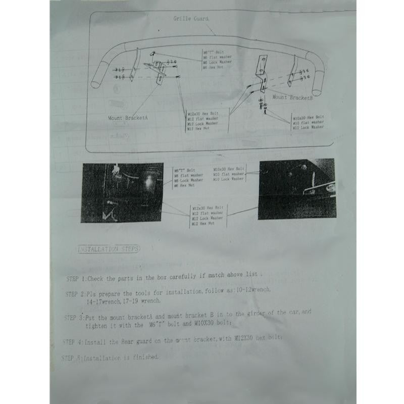 Kia Sorento Bj. 09-13 Edelstahl Heckrammschutz - Direct 4x4 Autozubehör