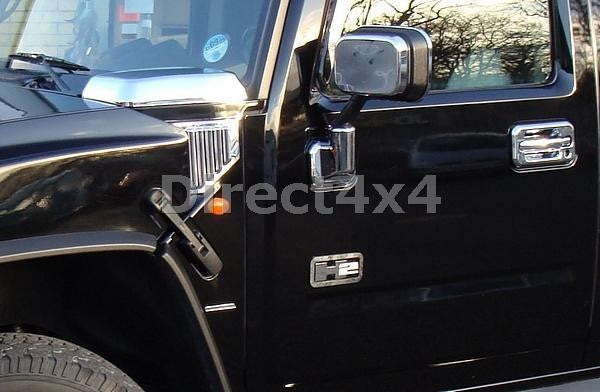 Hummer H2 2002 - 2006 Chromed Vent Covers - Direct 4x4 Autozubehör