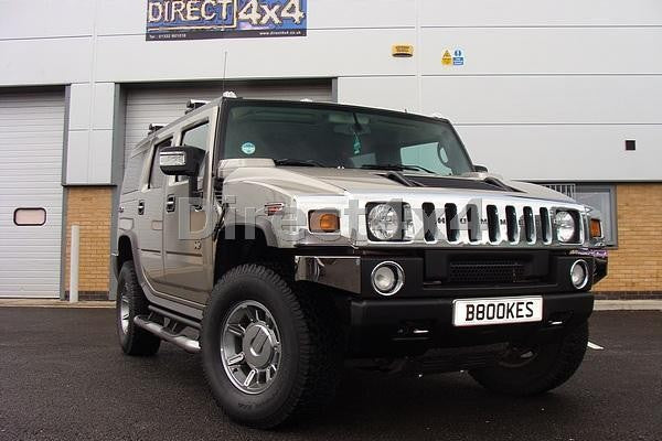 HUMMER H2 Edelstahl Front Abschlepphaken - Direct 4x4 Autozubehör