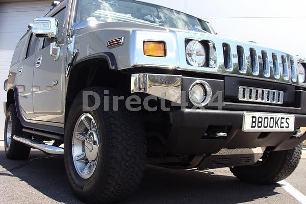 HUMMER H2 Edelstahl Front Abschlepphaken - Direct 4x4 Autozubehör
