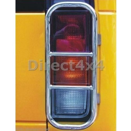 HUMMER H2 Edelstahl Rücklicht-Gitter - Direct 4x4 Autozubehör
