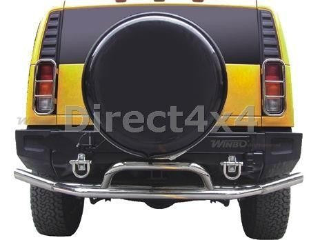 HUMMER H2 Edelstahl Rücklicht-Gitter - Direct 4x4 Autozubehör