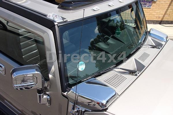 HUMMER H2 Motorhauben-Lüftungs Chrom Cover - Direct 4x4 Autozubehör