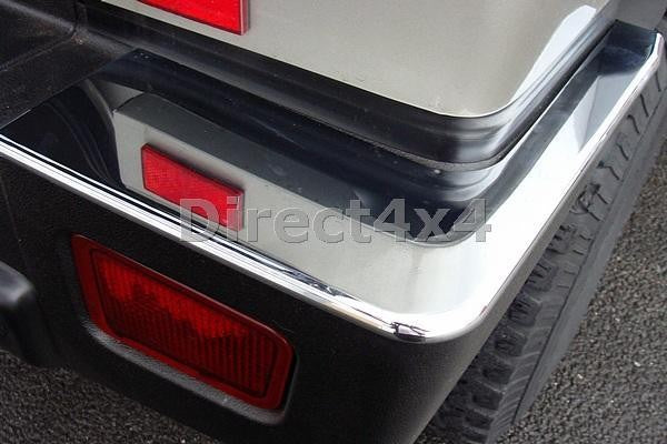 HUMMER H2 Bj. 02-05 Heckstoßstange Chrom Cover Ecken - Direct 4x4 Autozubehör