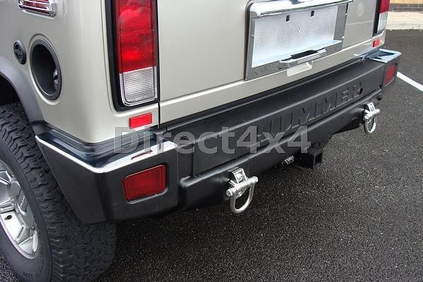 HUMMER H2 Bj. 02-05 Heckstoßstange Chrom Cover Ecken - Direct 4x4 Autozubehör