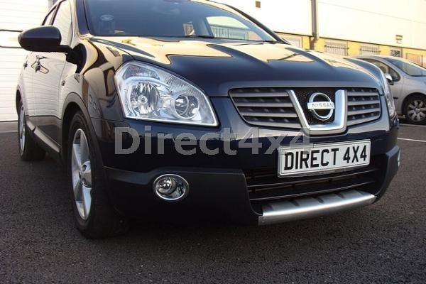 Nissan Qashqai Bj. 07-10 Aluminium Front-Schweller Cover Vorne - Direct 4x4 Autozubehör