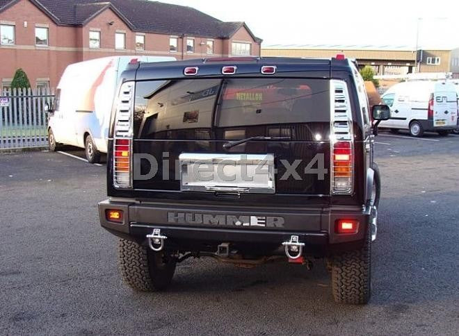 HUMMER H2 ab Bj. 06 Nummernschild Chrom Cover - Direct 4x4 Autozubehör